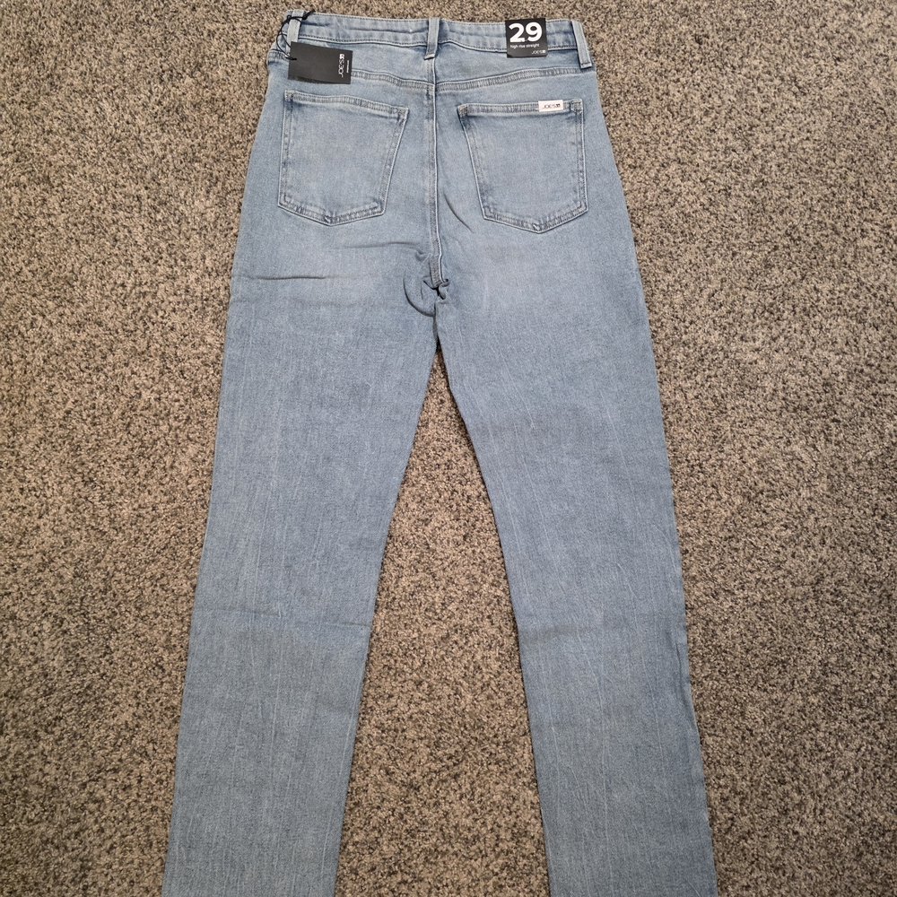 Joe's Jeans Straight Leg in Classic Blue - Picture 4 of 9